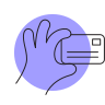 Hand holding a credit card, symbolizing digital payment solutions and e-commerce strategies relevant to Cloud 7 Agency's SEO and advertising services.